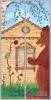 Bookmark Teremok the wooden house