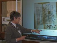Exhibition �World of bookmarks� in the Central library of the Krasnoselskiy district, St. Petersburg