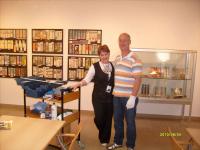 Preparation of the exhibition
