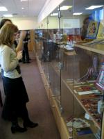 An exhibition "The History of bookmarks" was opened on the 7th of April 2011 in the Russian State Library for Foreign Literature named after M. Rudomino