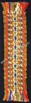 Bookmark Embroidery on Sack Cloth