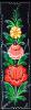 Bookmark Gorodets flower