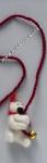 Bookmark Felt Bear reinforced with wire