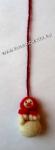 Bookmark Felt figure Snow woman
